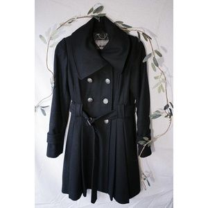 Black Guess Los Angeles Coat